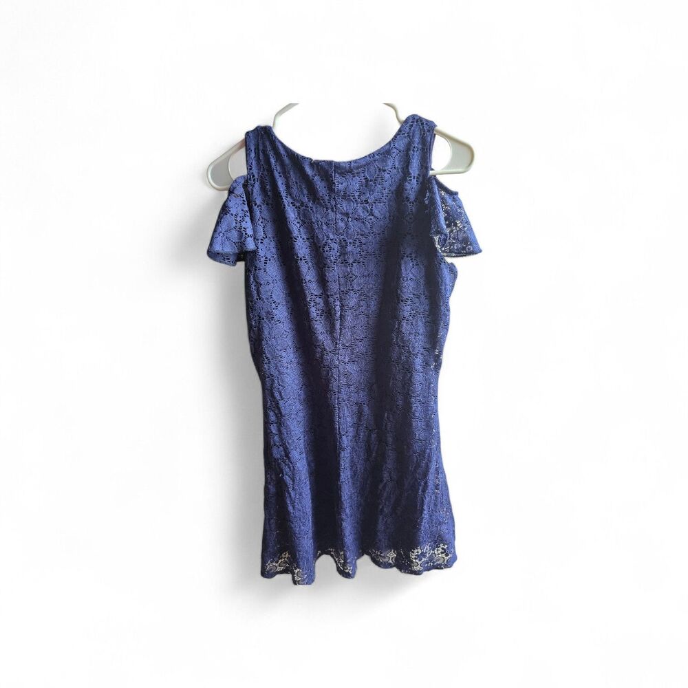 ny collection dress Blue Lace Pm - Picture 3 of 4